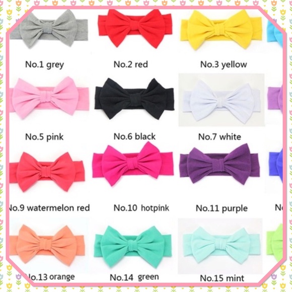 ❤️New❤️5/$15❤️Bowknot Hairband❤️ - Picture 2 of 2